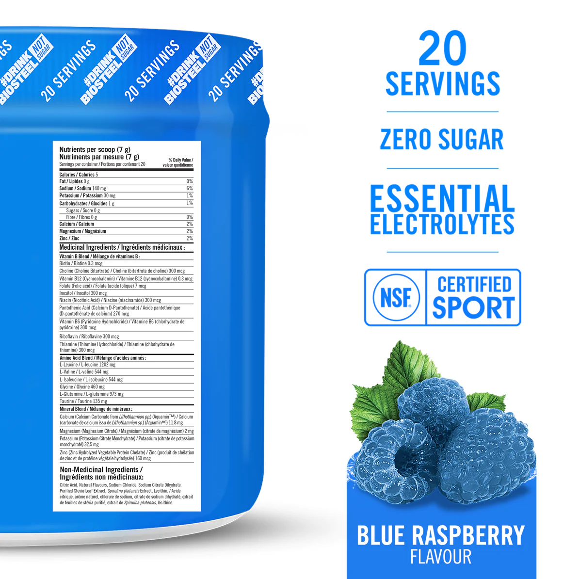 BioSteel Hydration Mix 140g