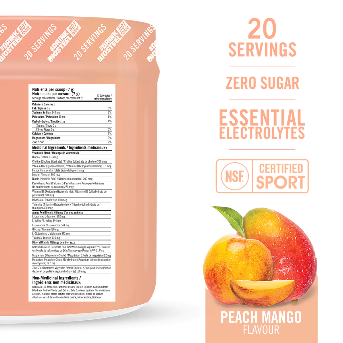 BioSteel Hydration Mix 140g