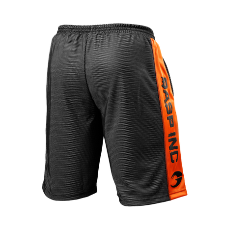 Gasp No1 Mesh Shorts Black/Flame