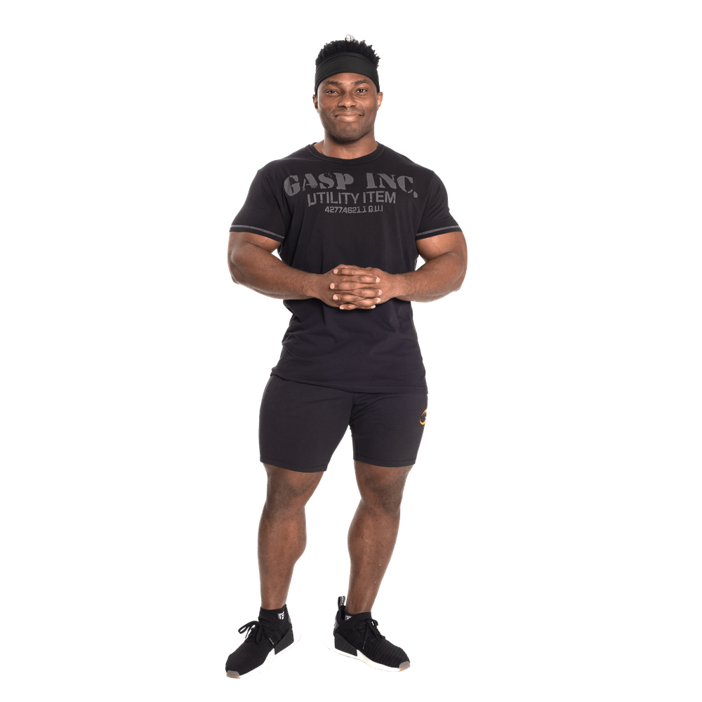 T-shirt utilitaire basique Gasp noir