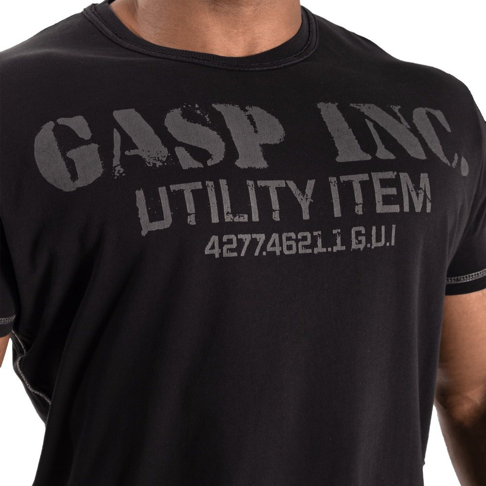 T-shirt utilitaire basique Gasp noir