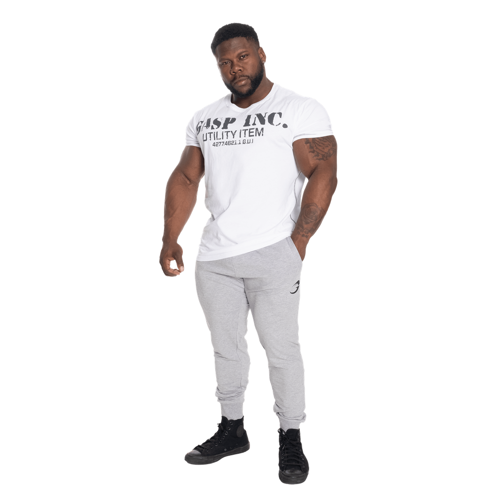 Gasp Tapered Joggers Grey Melange