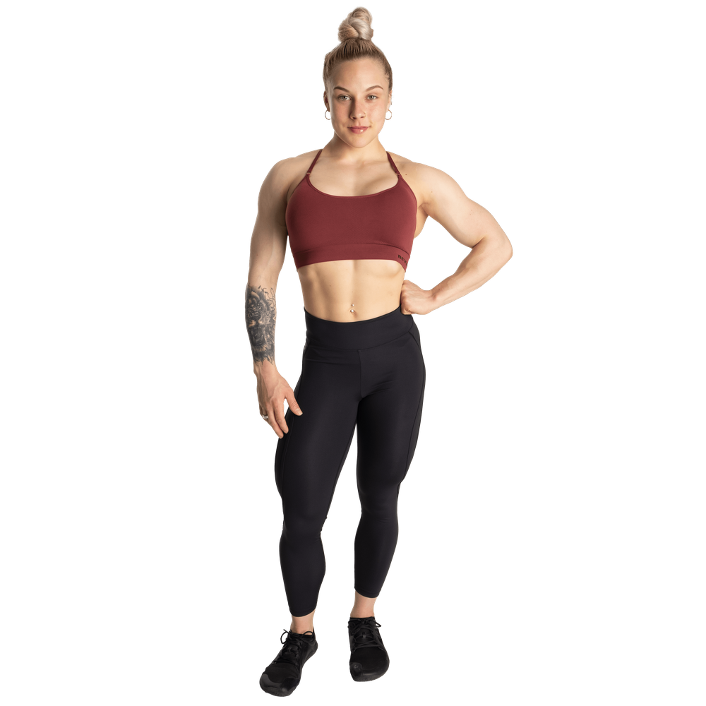 Betterbodies Astoria Seamless Short Bra Sangria Red