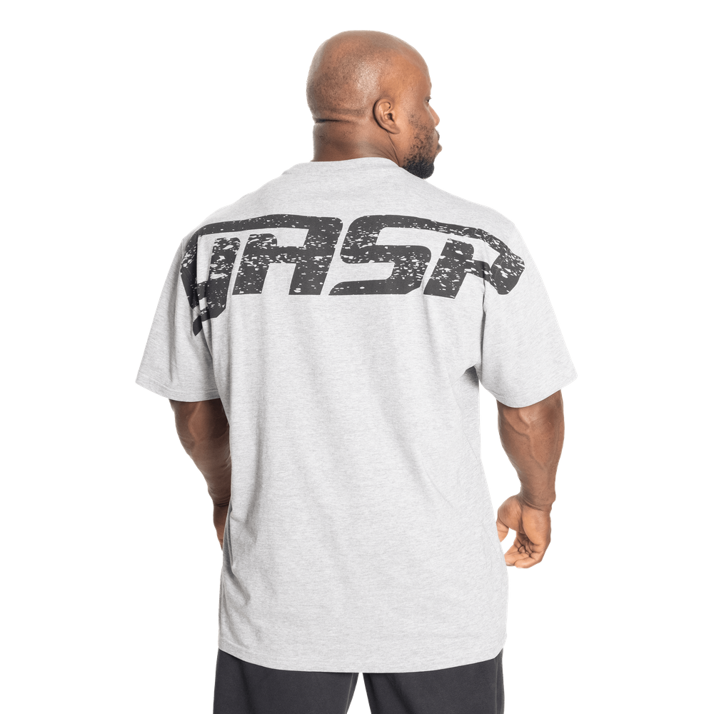 T-shirt original Gasp Gris clair chiné