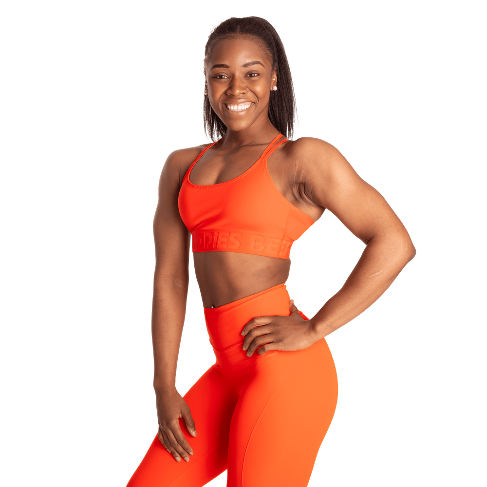 BetterBodies Gym Sport Bra Sunset Red