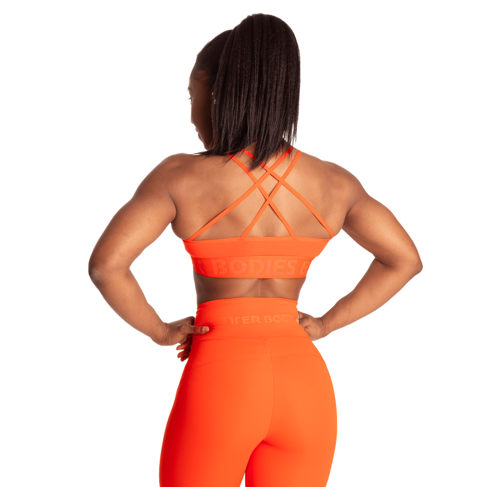 BetterBodies Gym Sport Bra Sunset Red