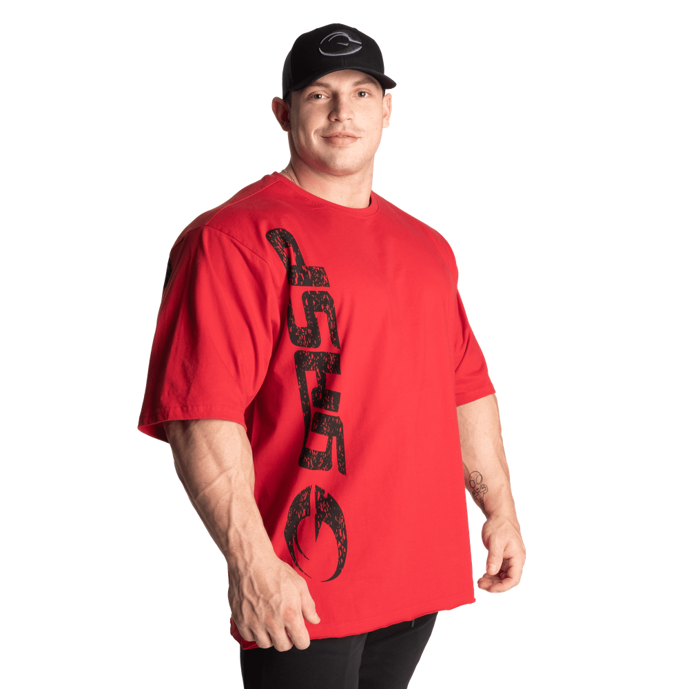 Gasp Iron Tee Chili Red