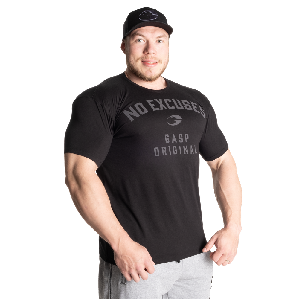 Gasp Atlas Tee No Excuses Black