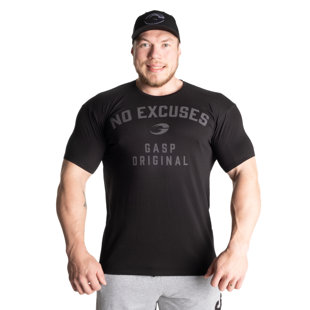 Gasp Atlas Tee No Excuses Black