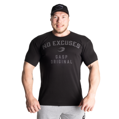Gasp Atlas Tee No Excuses Black