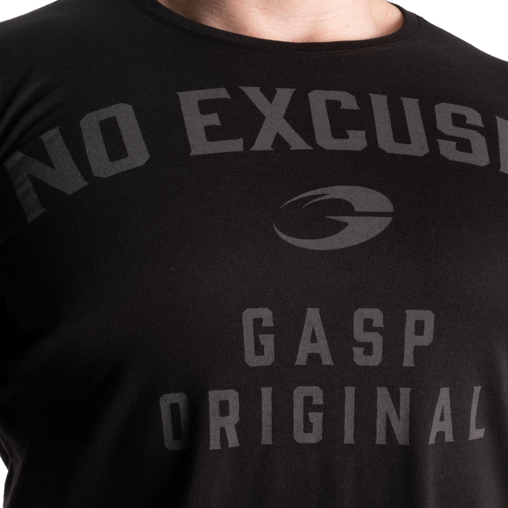Gasp Atlas Tee No Excuses Black