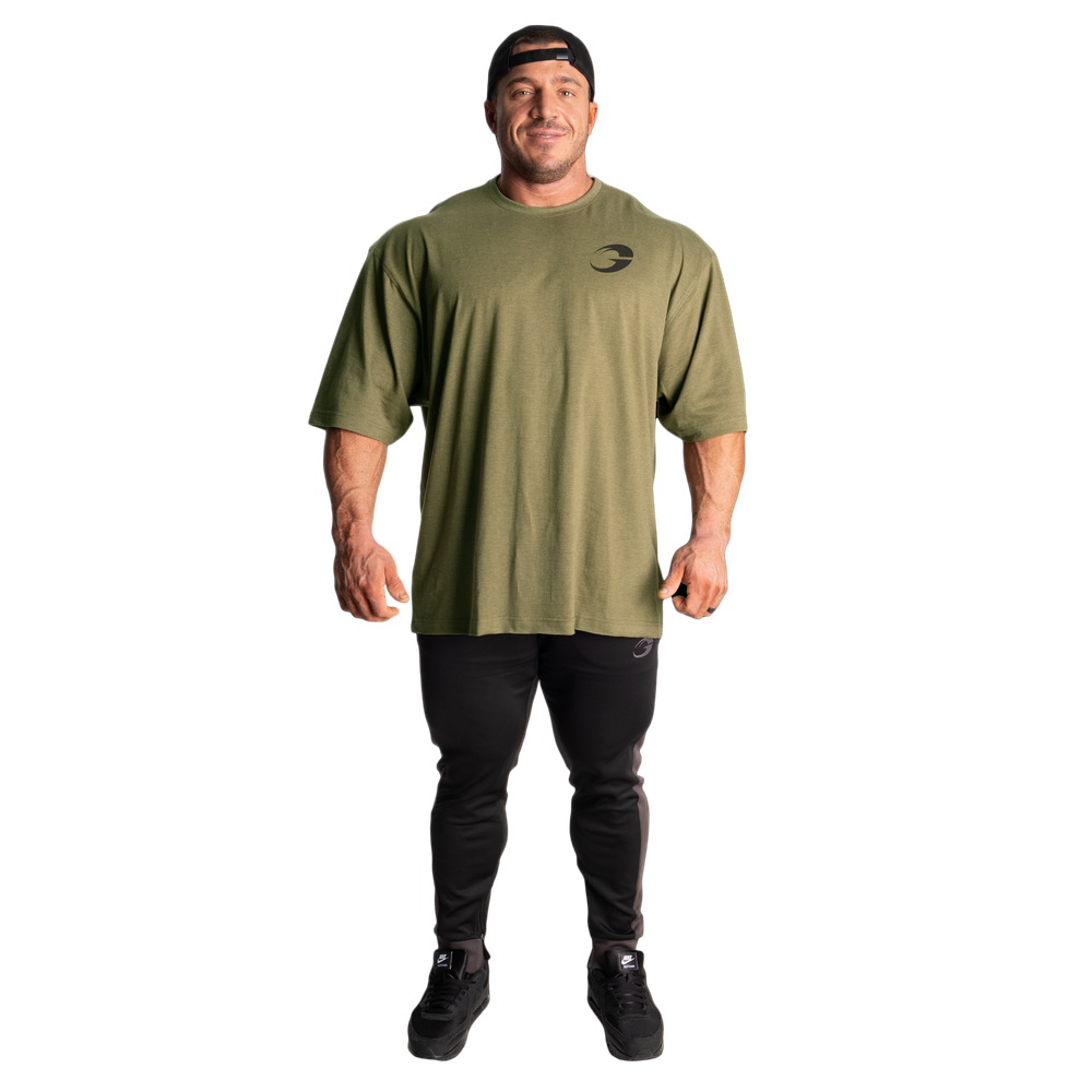 T-shirt de fer Gasp Division vert armée