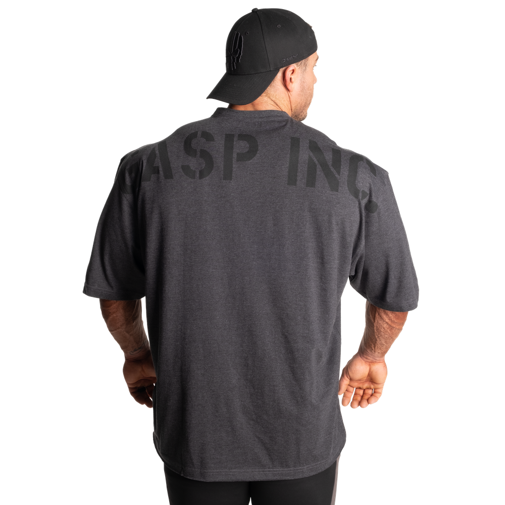 Gasp Division Iron Tee Dark Grey