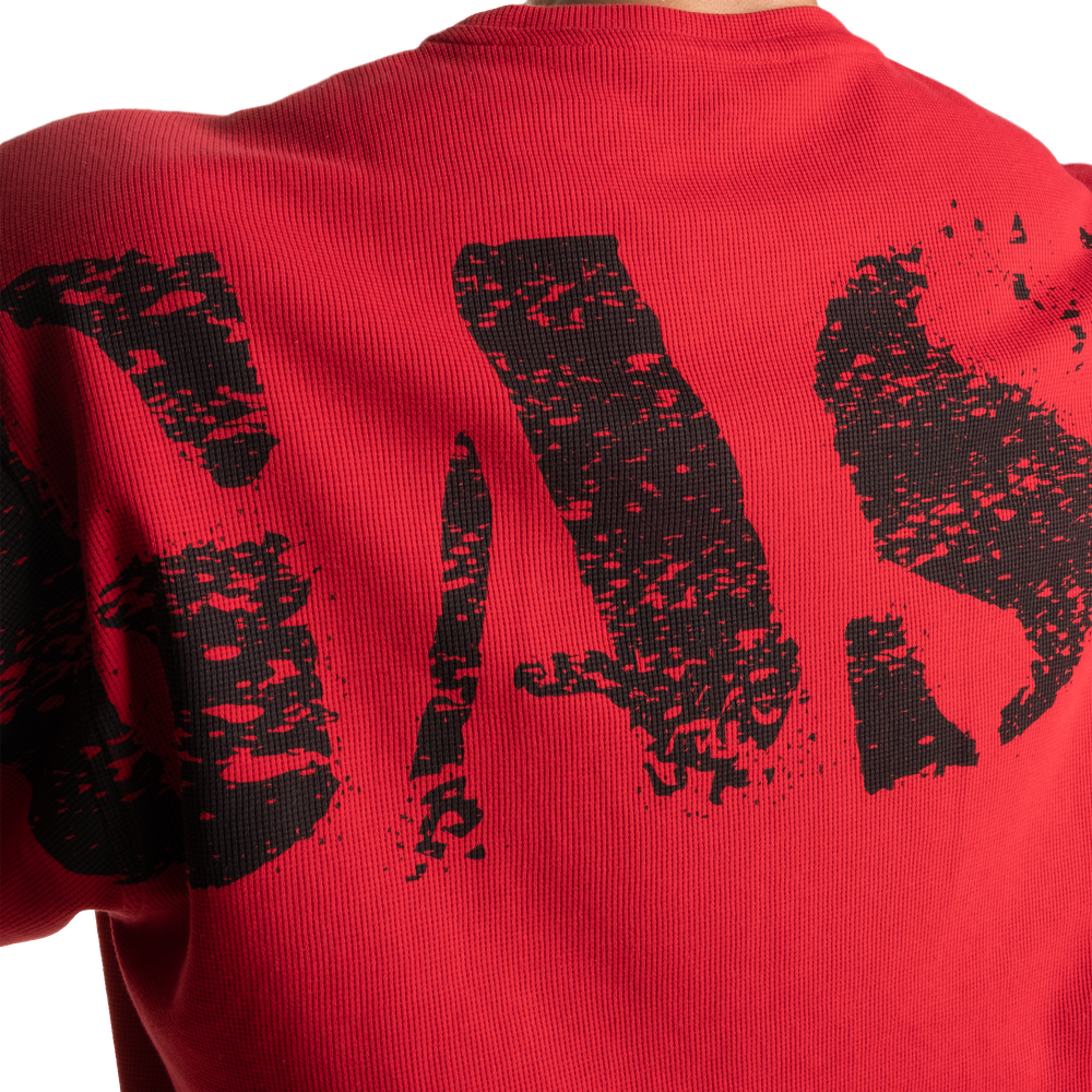 Gasp Iron Thermal Tee Chili Red