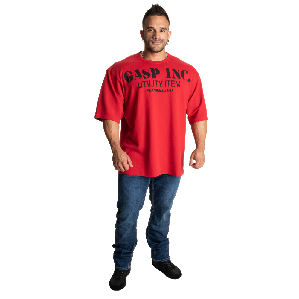 Gasp Iron Thermal Tee Chili Red