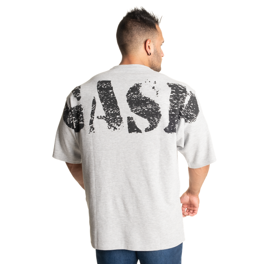 Gasp Iron Thermal Tee Grey Melange