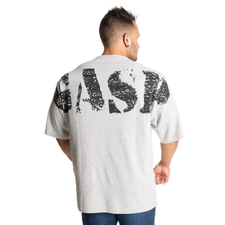Gasp Iron Thermal Tee Grey Melange