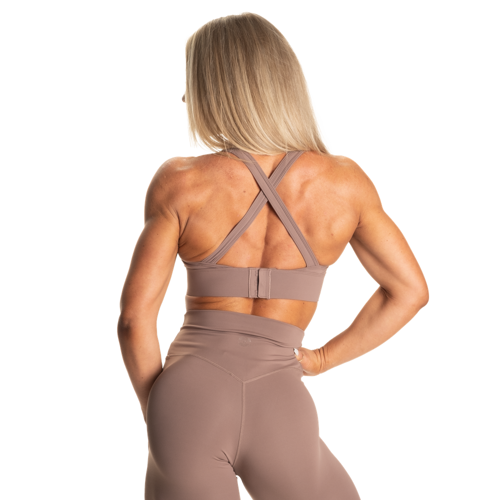 Soutien-gorge de sport BetterBodies Core Sport couleur sable chaud et brumeux