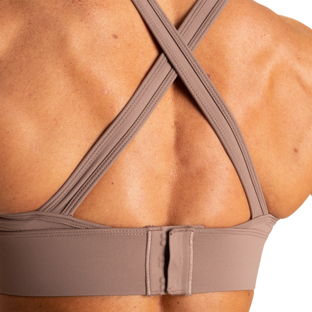 Soutien-gorge de sport BetterBodies Core Sport couleur sable chaud et brumeux