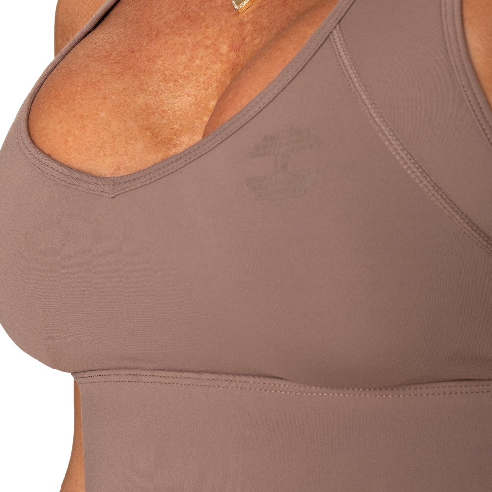 Soutien-gorge de sport BetterBodies Core Sport couleur sable chaud et brumeux