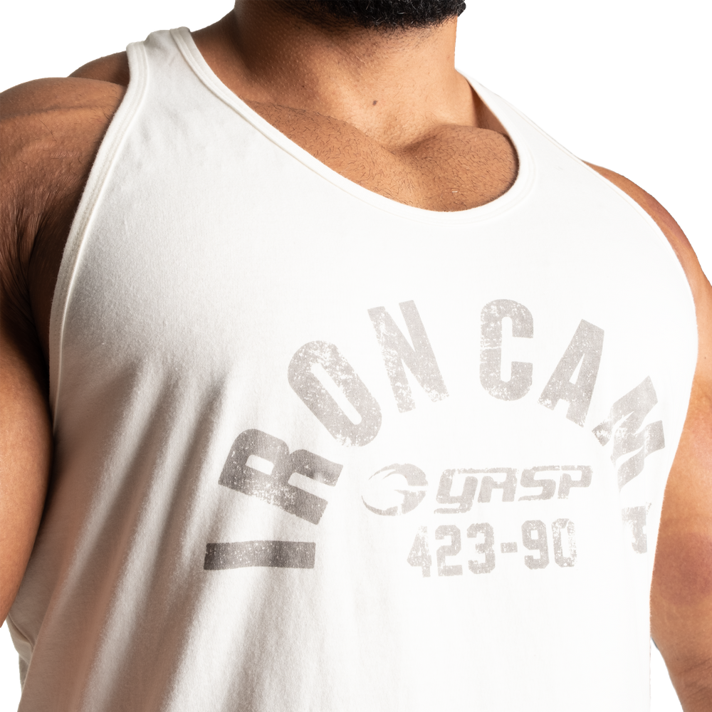 Gasp Throwback Tank Off White