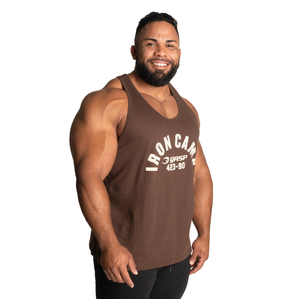 Gasp Throwback Tank Timber