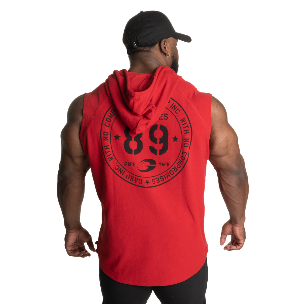 Sweat à capuche thermique Gasp SL rouge chili