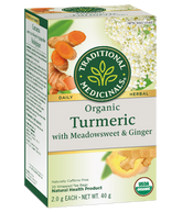 Traditional Medicals - Turmeric with Meadowsweet & Ginger - 16 tea bags