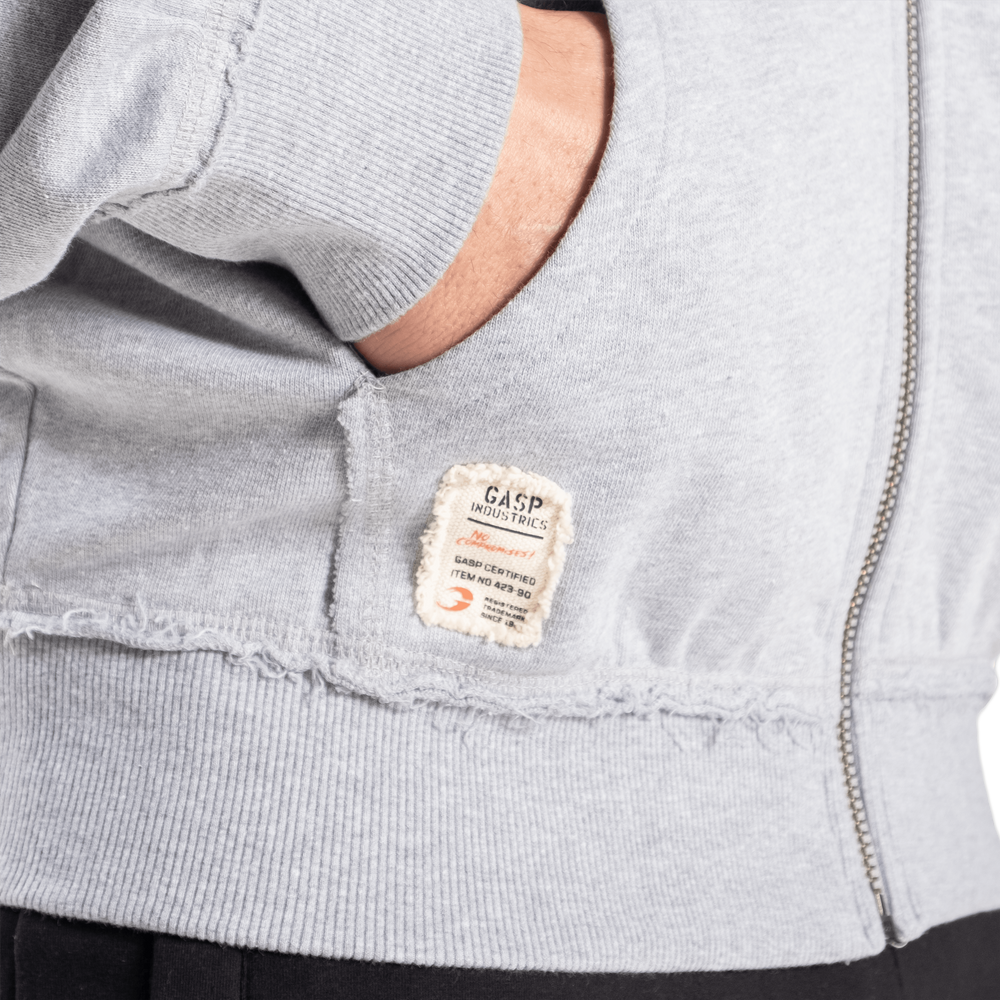 Sweat à capuche original Gasp gris