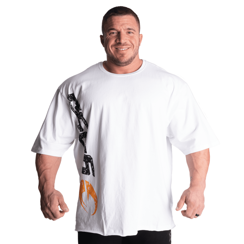 T-shirt Gasp Iron blanc