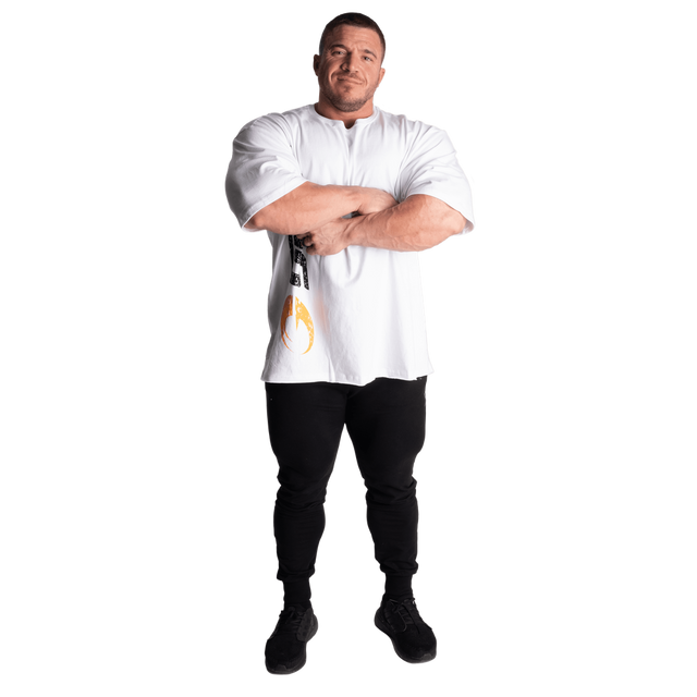 T-shirt Gasp Iron blanc