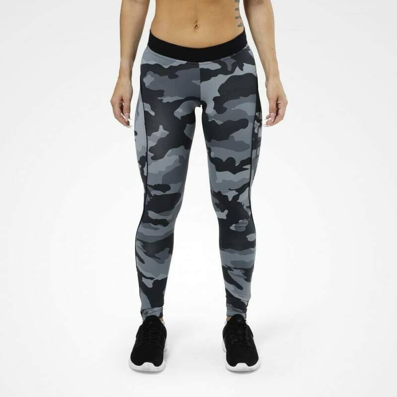 Collants longs camouflage BetterBodies gris camouflage