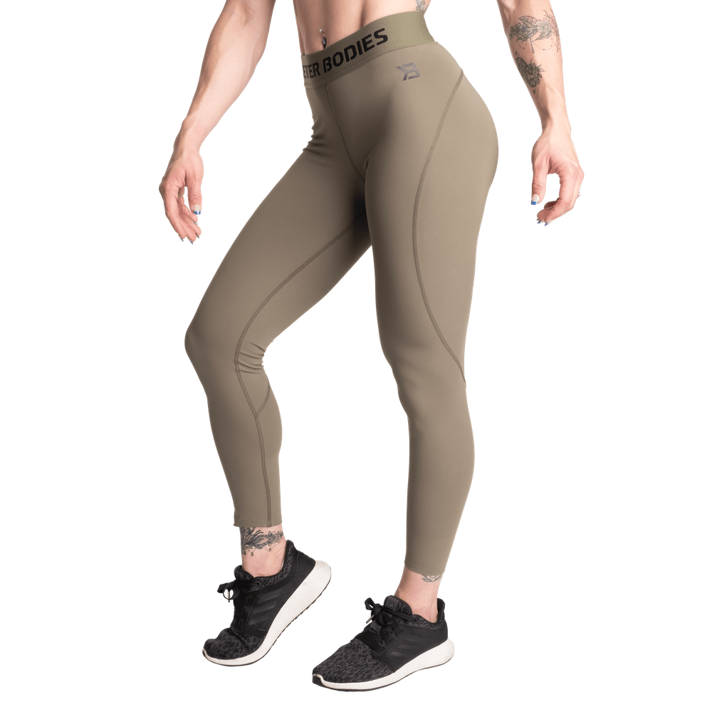 BetterBodies HighBridge Tights Washed Green