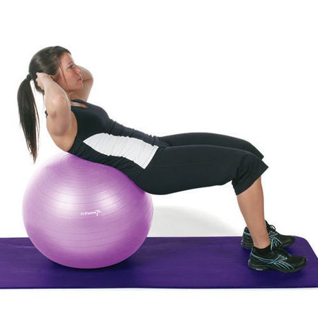 Ballon d'exercice 55cm + 2 Bandes Resistances