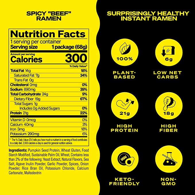 Immi - Keto High Protein Ramen Soup - 68g