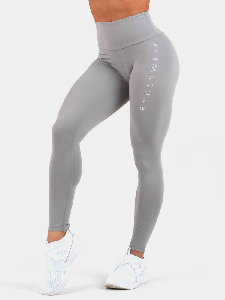 Leggings Ryderwear Staples Scrunch Bum gris