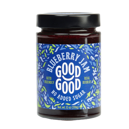 Good Good - Jam with Stevia No Sugar Added - 330g