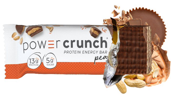 Power Crunch - Barres protéinées énergétiques originales - 40 g