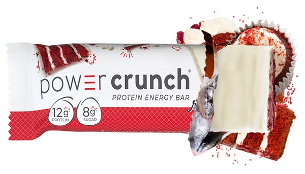 Power Crunch - Barres protéinées énergétiques originales - 40 g