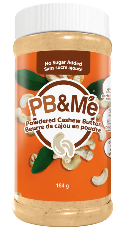 PB&Me - Powdered Cashew Butter - No Sugar Added 184g