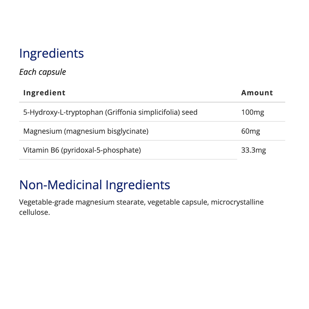 CanPrev 5-HTP 100 60 gélules