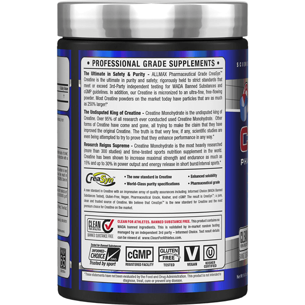 Allmax Creatine Monohydrate 400g