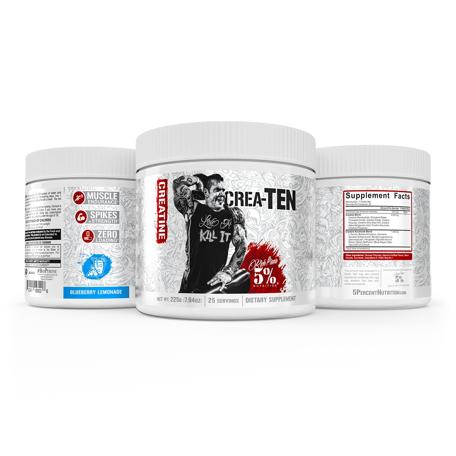5% Nutrition Crea-Ten 30 serving