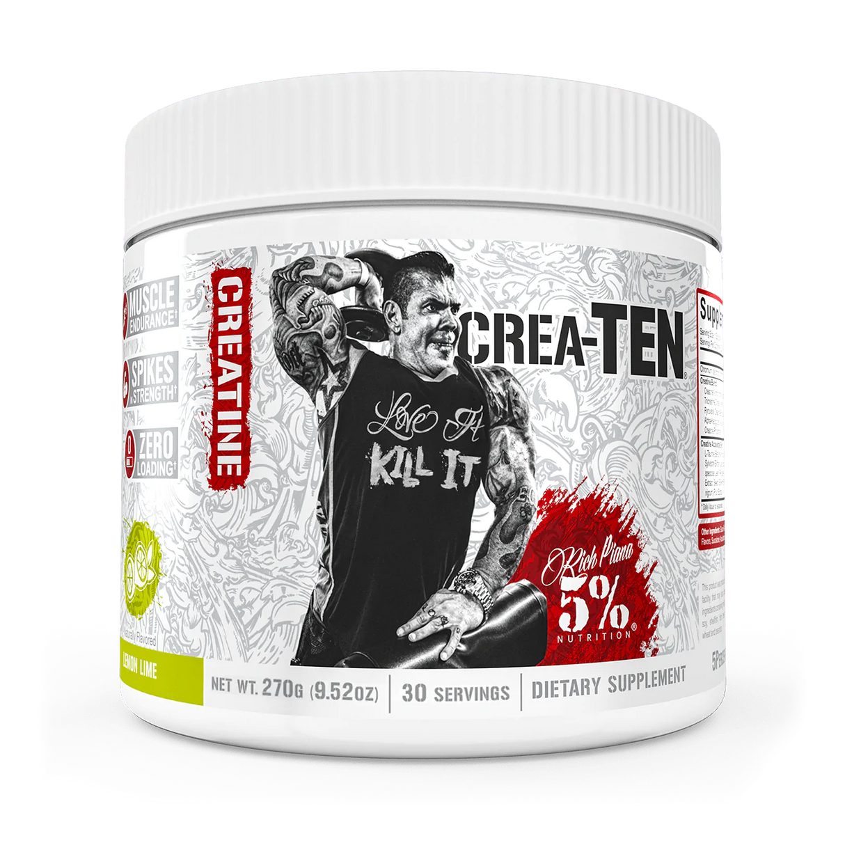 5 % de valeur nutritionnelle Crea-Ten 30 portions