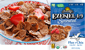 Food for Life - Ezekiel 4:9 Flax & Chia Sprouted Flake Cereal - 397g