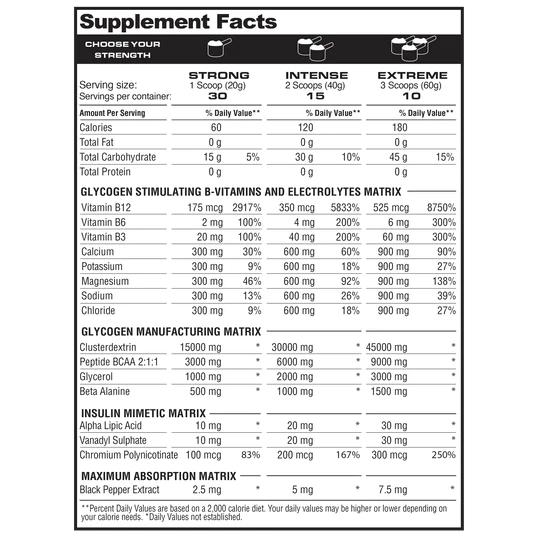 Metabolic Nutrition - GlycoLoad - 600g