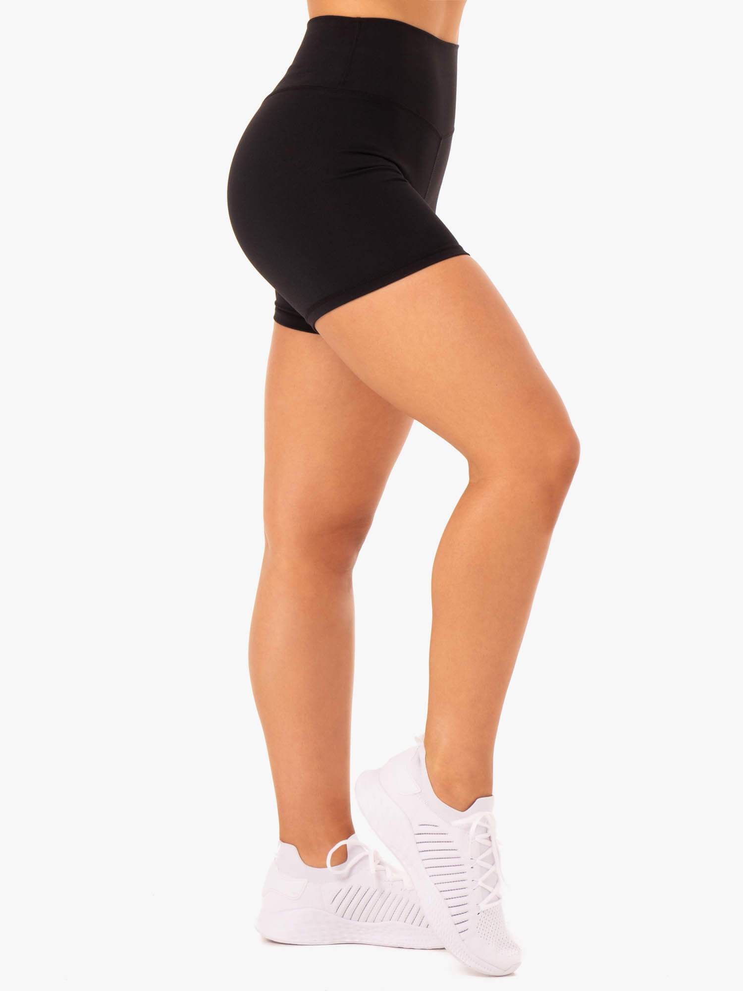 Ryderwear Base High Waisted Shorts Black