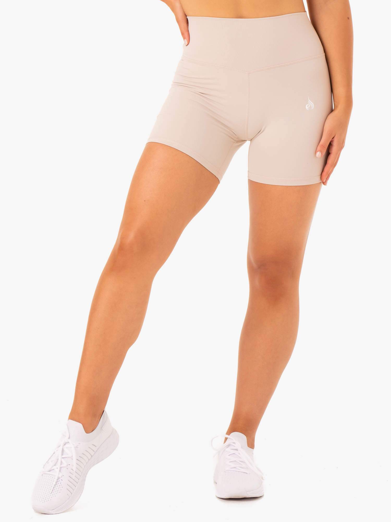 Ryderwear Base High Waisted Shorts Mushroom