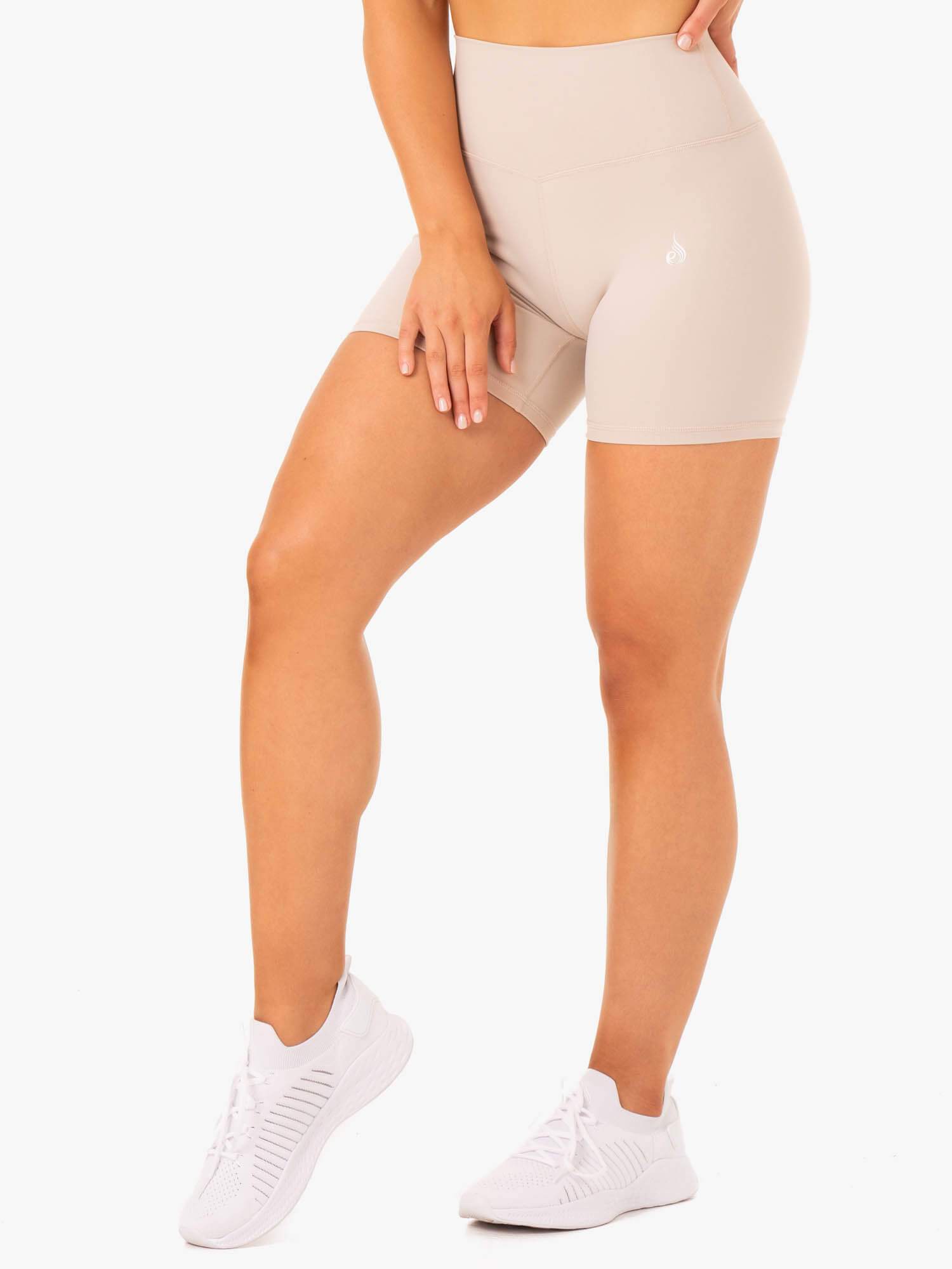 Ryderwear Base High Waisted Shorts Mushroom