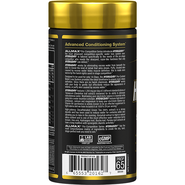 Allmax Hydradry 84 tabs